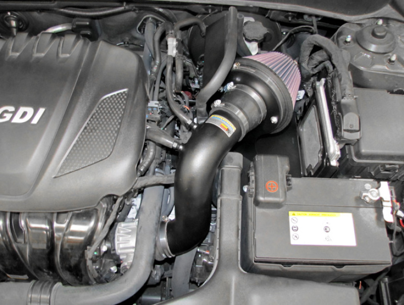 Kia Optima Performance Air Intake - K&N Engineering - Typhoon Short Ram - `13-`15